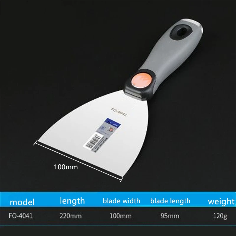 Stainless Steel Drywall Plastering Scraper Tool Putty Knife Trowel Wall Cleaning Shovel 2/4/6/8/10 inch putty knife scraper drywall spatula wall scraper
