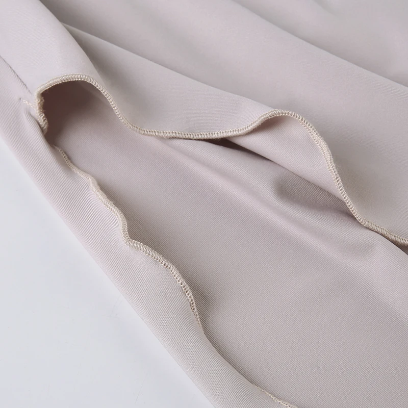 Solid High Waisted Asymmetrical Long Skirts Women Summer Holiday Vacation Clothing