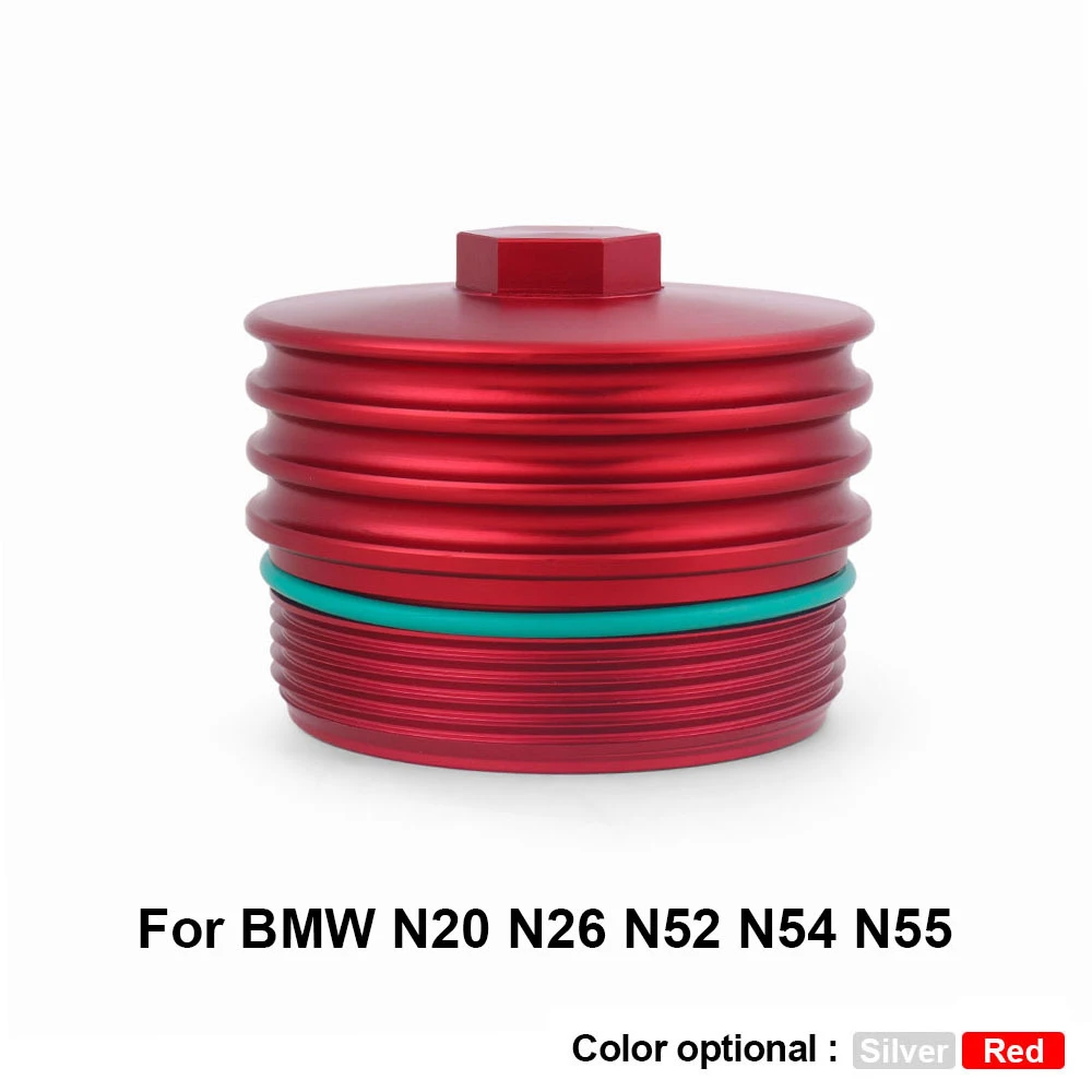 Oil Filter Cover Filter Housing for BMW N20 N26 N51 N52 N53 N54 N55 Engine Special Car Modification Part Replacement Accessory