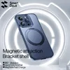 SmartDevil Magnetic Phone Case For iPhone 15 Pro Max 15 Plus 15 Pro Transparent Magsafe Wireless Charging Case Magnet Back Cover 2