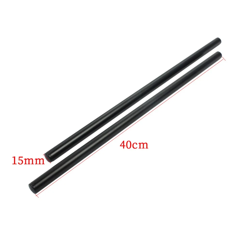 Description Picture 2 of itemBGNing 2x 100mm 150mm 250mm 300mm 400mm Carbon Fiber Tube for Dia 15mm Rod Rail Rig System Follow Focus SLR DSLR Camera Cage Kit