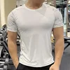 Men Sport T-shirt Quick Dry Short Sleevee Workout Gym TShirt Compression Fitness Running Tops Soft Summer T Shirt Men Rashgard 3
