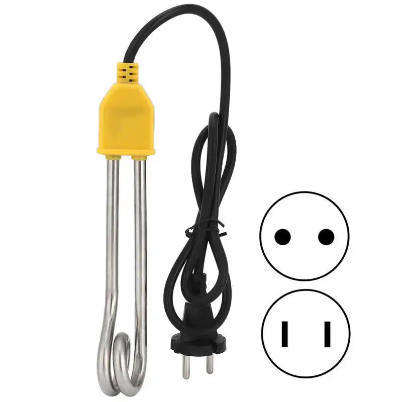 600W/1000W/1200W/1500W Instantaneous Water Heater Immersion Electric Water Heated Boiler for Kitchen Bathroom Swimming Pool 1