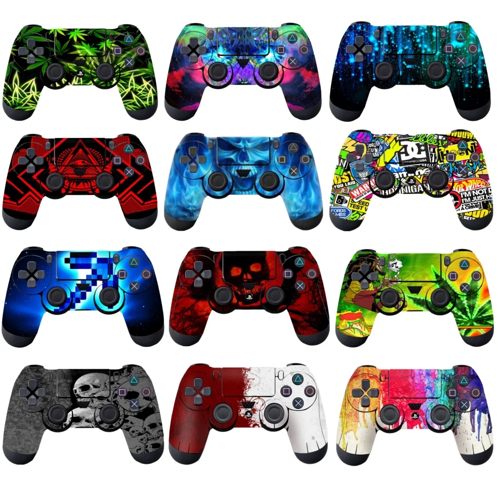 Adesivo Skin Per Playstation 4 Controller Joystick Ps4 Accessori Per Giochi Decorazione Antiscivolo Adesivi Protettivi Decalcomanie Skin