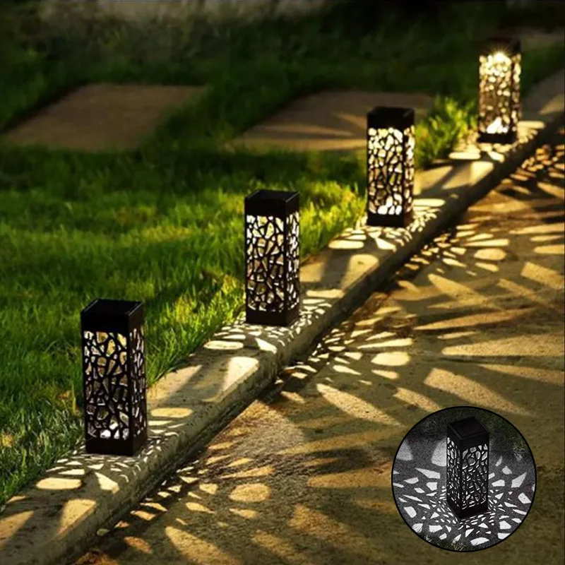 Tanie LED Solar lampka ogrodowa na zewnątrz energii słonecznej światło ogrodowe automatyczne dekoracyjne sklep