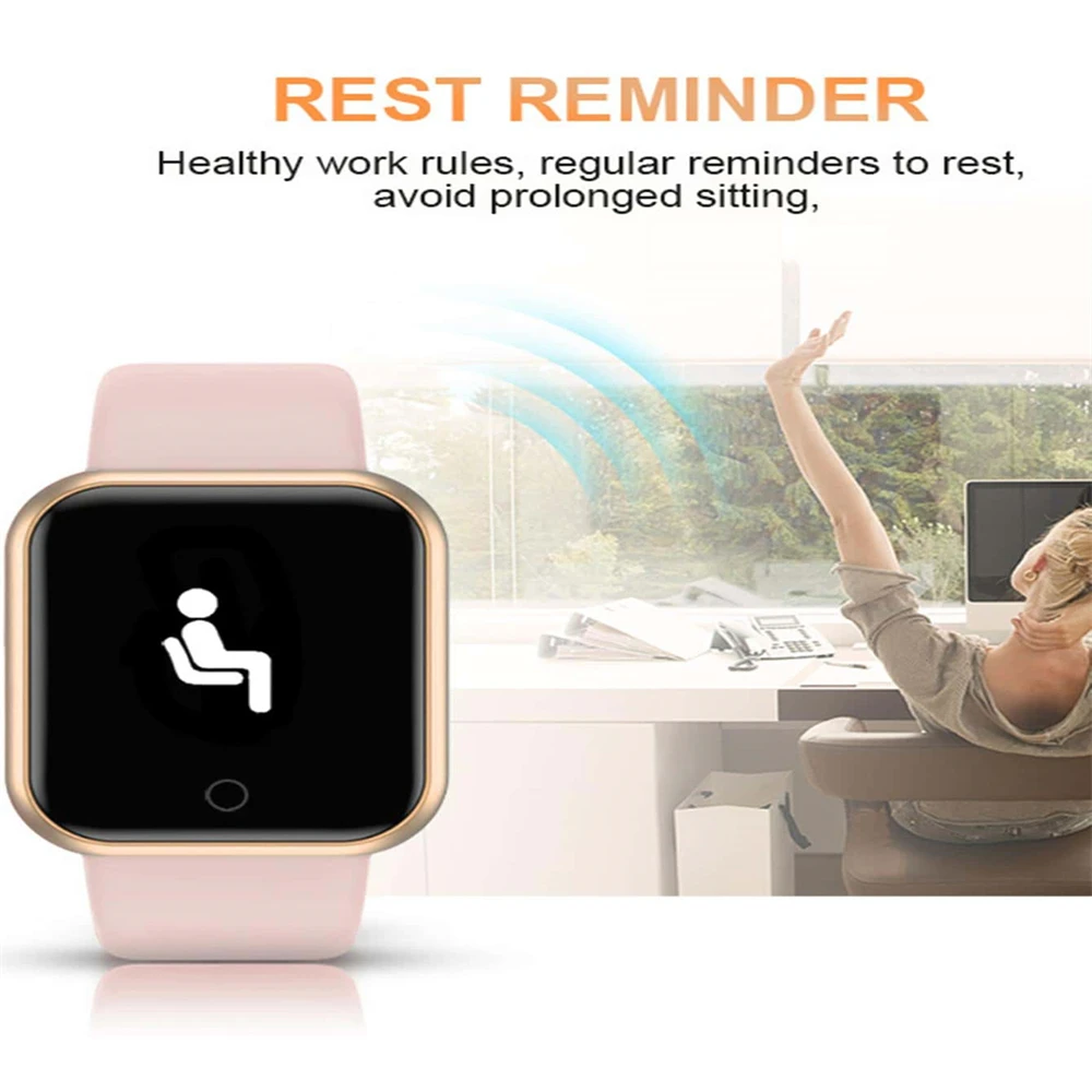Multifunctional Smart Watch Men Women Bluetooth Connected Phone Music Player Fitness Sport Bracelet Sleep Monitor D13 Smartwatch 5