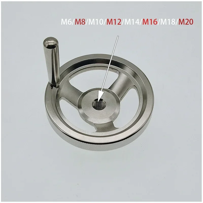 Handle Stainless Steel Handwheel Machine Tool Mechanical l Valve cnc handwheel