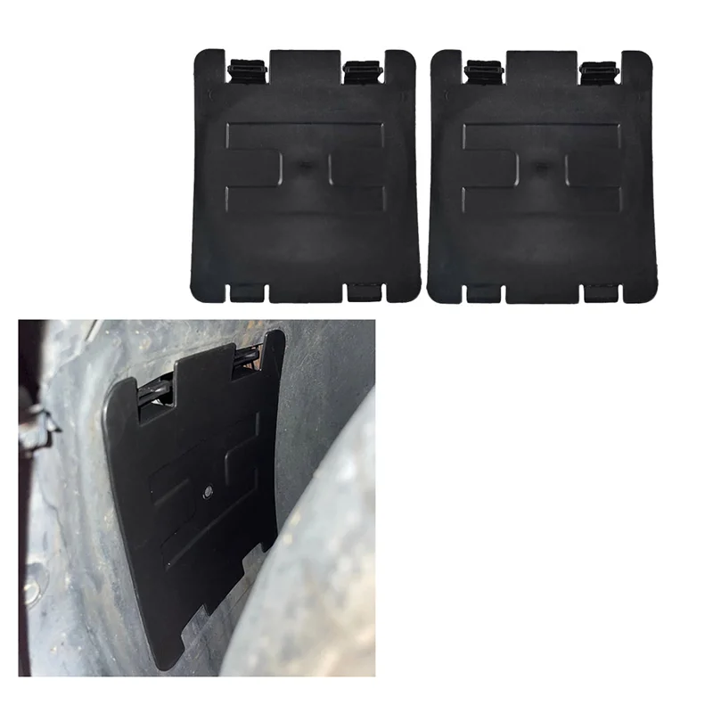M93K-2Pcs 아치 라이닝 헤드라이트 커버 스플래시 가드 51717260397 BMW F22 F23 F30 F32 F33 F35 2011-2015용