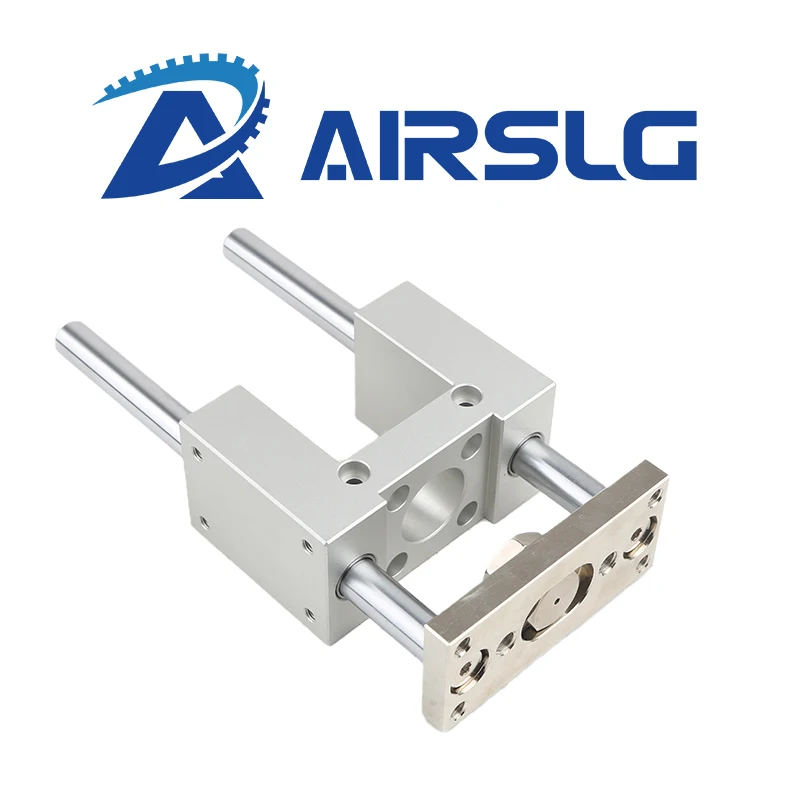 Travel Pneumatic Standard Cylinder Linear Guide Rail For SC32 SC40 SC50