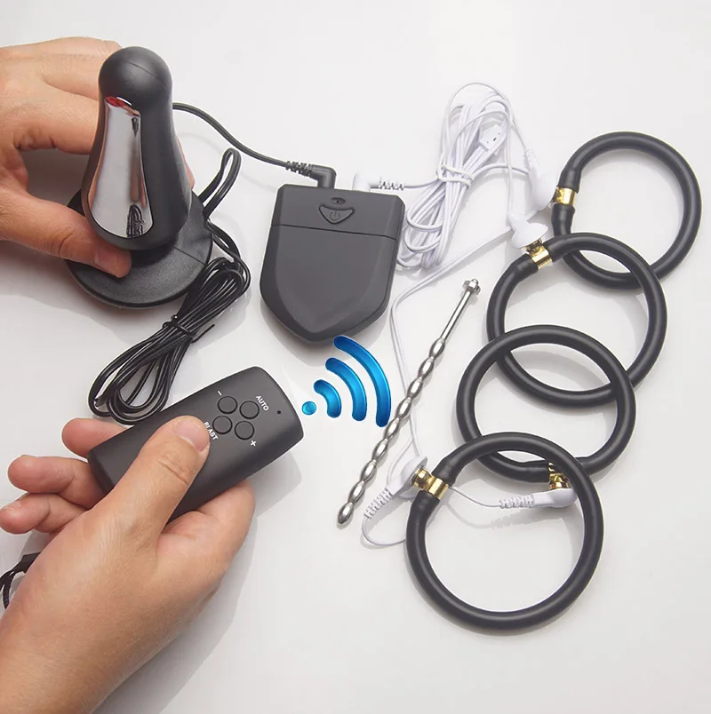 Electro Shock Sex Anal Butt Plug Dildo E stim Toys for Men Electrosex Electrostimulation Electrostimulator BDSM Electric Penis