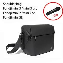 For DJI Mini 3 Pro  bags  For DJI Mini 2 SE/mini 4 Pro Universal Black Shoulder Travel Bag DJI Mini 2 case