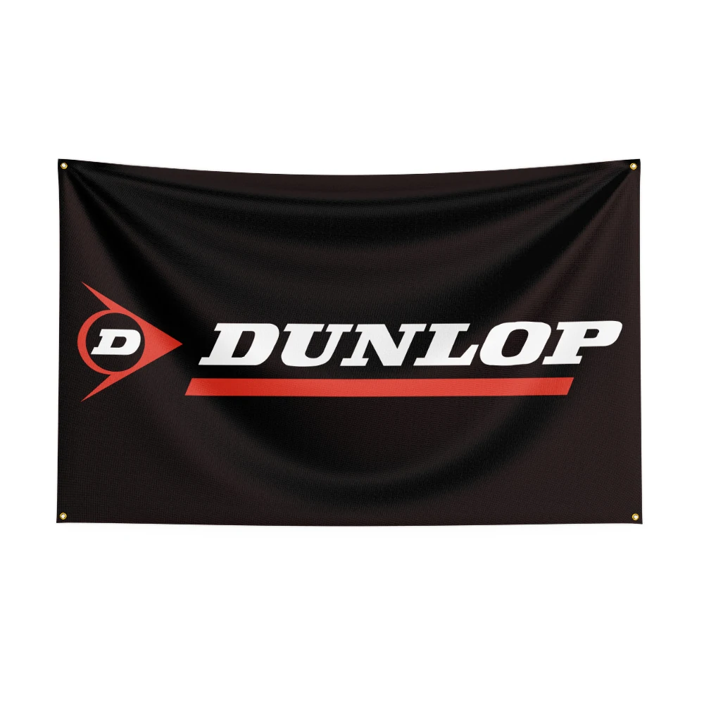 

3x5 Fts Dunlops Racing Car Flag for Decor