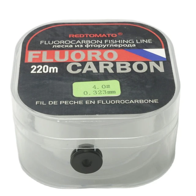 220m Soft Fluorocarbon Coated Fishing Line Japan Carbon Fiber