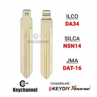 10ชิ้นมีดพับสำหรับรถยนต์ NSN14 KD Key BLANK 22 # สำหรับ NISSAN SUNNY Samsung SM3 Almera Primera Z350 X-Tail สำหรับ keydiy xhorse REMOTE