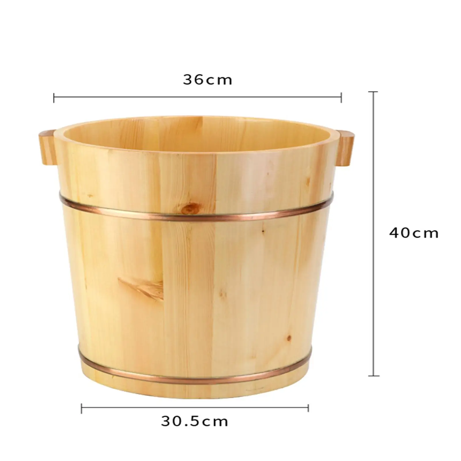 Basin Tub Portable Household Home Supplie Handmade Reusable Barrel Foot Bath Foot Bucket Foot Soaking Bath Basin Foot Bath Basin