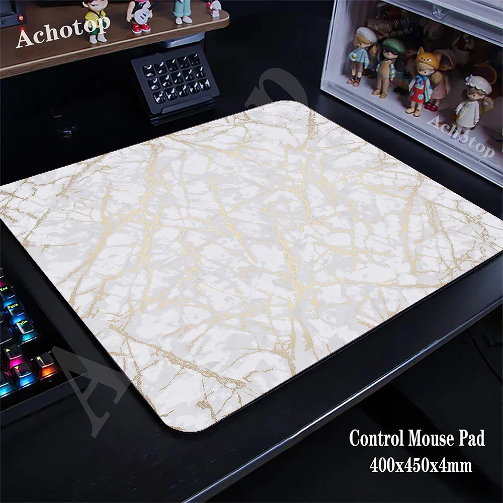 

Marble Control Anti-slip XXS Mouse Pad 400x450 Mechanical Keyboard Gamer Desk Mat Keyboards Computer Peripherals Office Mousepad