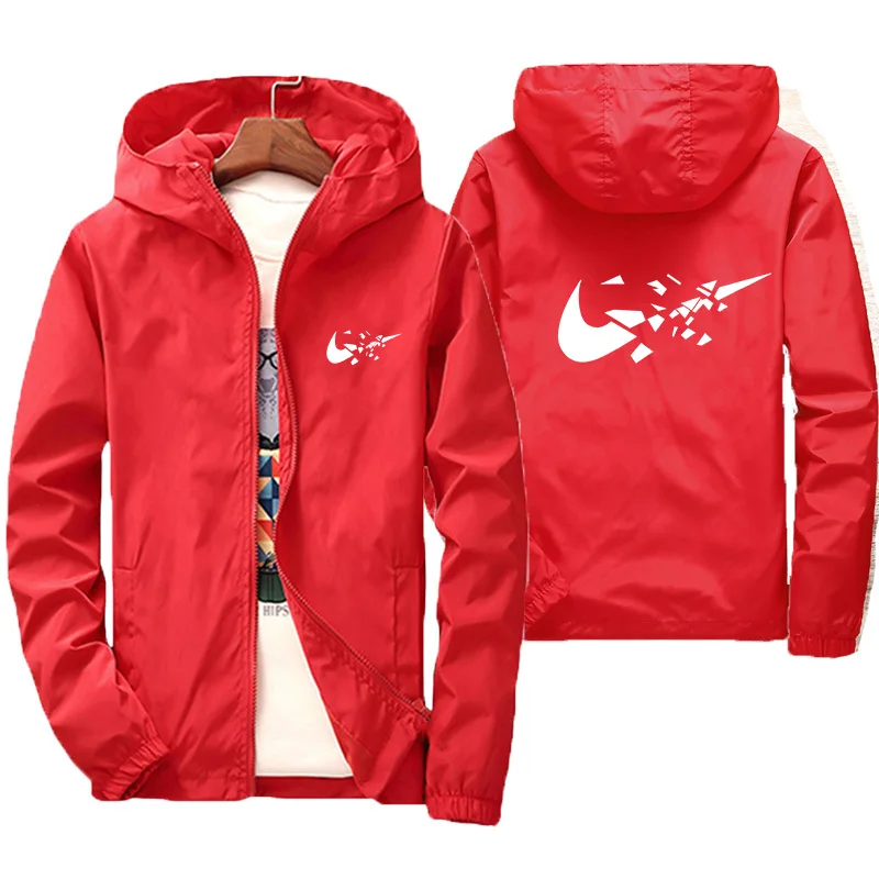New Summer Jacket Men's Outdoor Sports Windproof Lightweight Breathable Zipper Fishing Jacket