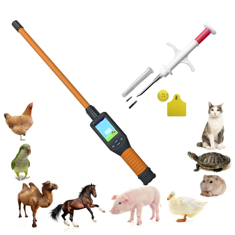 Faread hdx cattle animal rfid tag eartag stick reader bluetooth modul