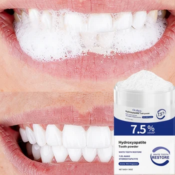 Prodotti per lo sbiancamento dentale: Polvere sbiancante per denti, dentifricio per pulizia profonda, riparazione dello smalto, alito fresco