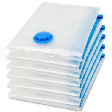 Clear Vacuum Seal Bag, Ruimtebesparend Kleding Organisator Voor Reizen, Kast, Zolder, praktische Rits Seal Opslag Accessoire Zak