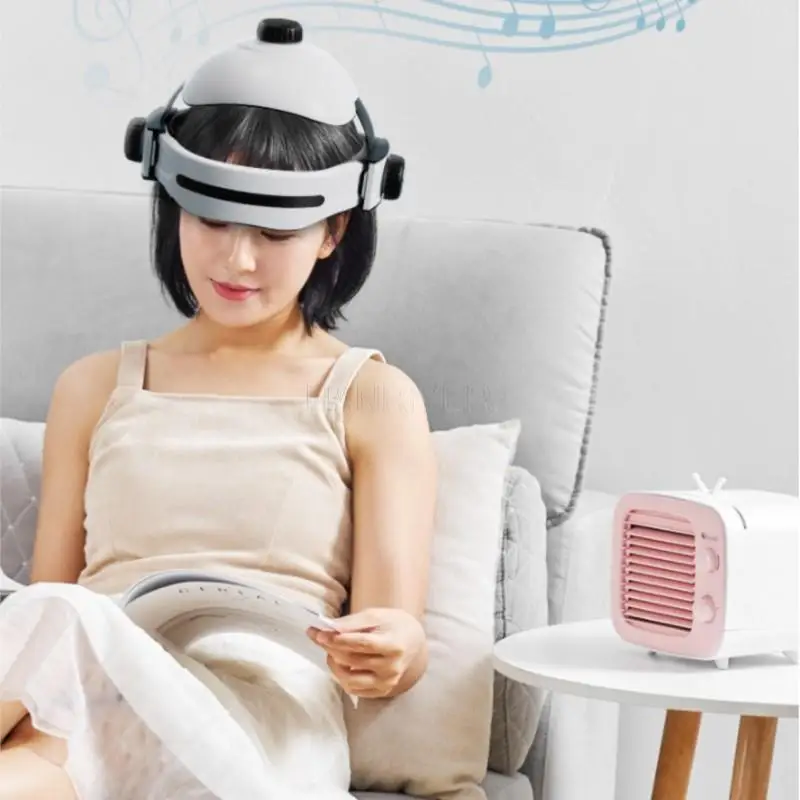 Electric Head Massager Home Automatic Sleep Aid Constant Temperature Head And Eye Music Massager