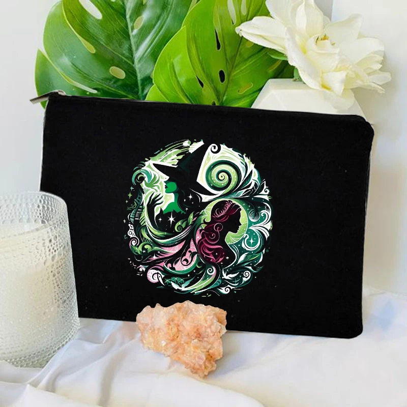 Wicked The Musical Zipper Lipstick Bag Glinda Elphaba Inspired Musical Lover Gifts Purse Musical Theater Fans Gift Pencil Case 5