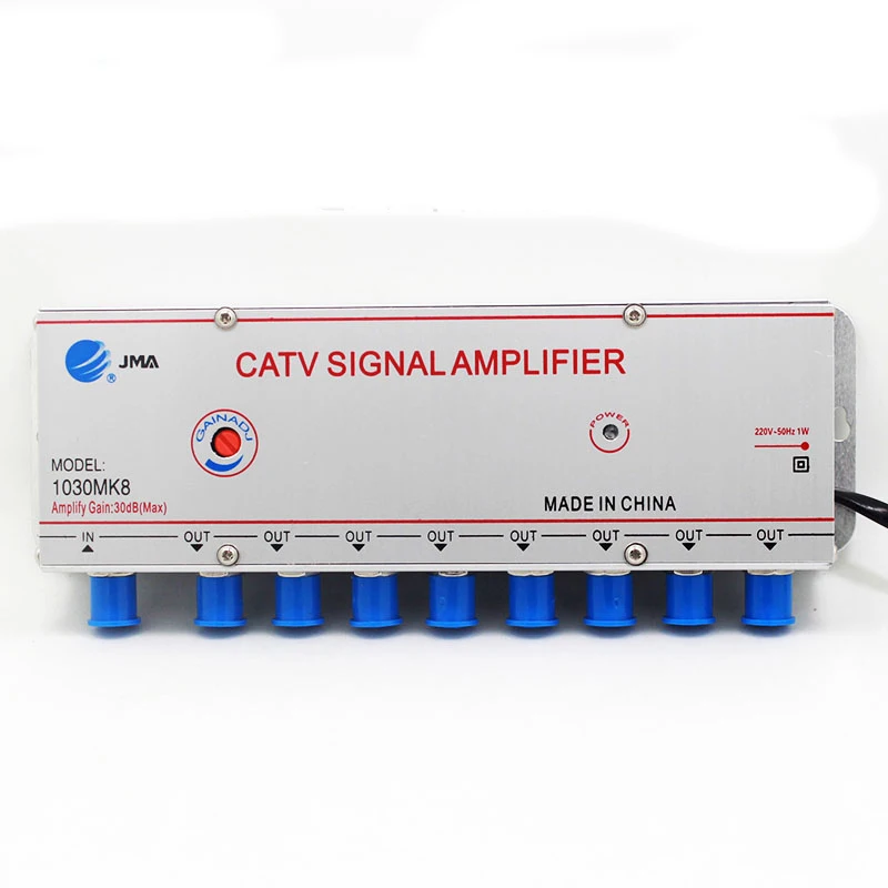 SB-1030M8 8 way catv amplificador de sinal,