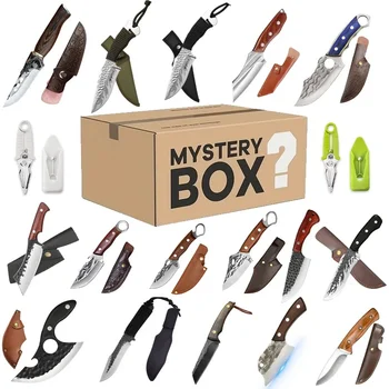 Mystery Surprise Gift Box Multi-function Professional Stainless Steel Chef Knife Utility Knife Boning Knife Outdoor Shovel Fruit 1