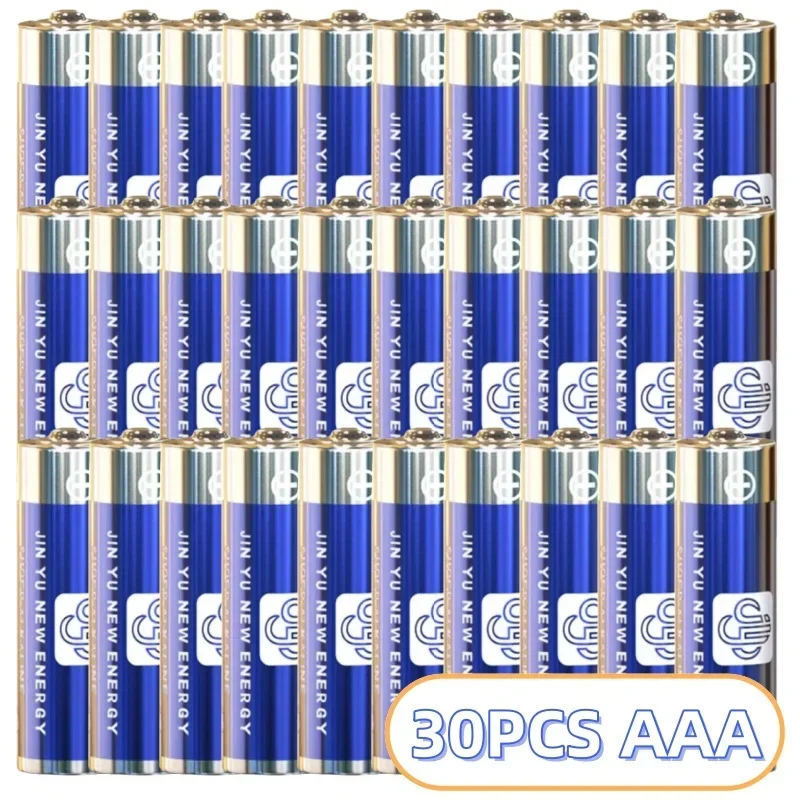 New30PCS AAA Alkaline Battery Premium Grade Disposable 1.5v triple A Dry Batteries for camera calculator clock mouse remote