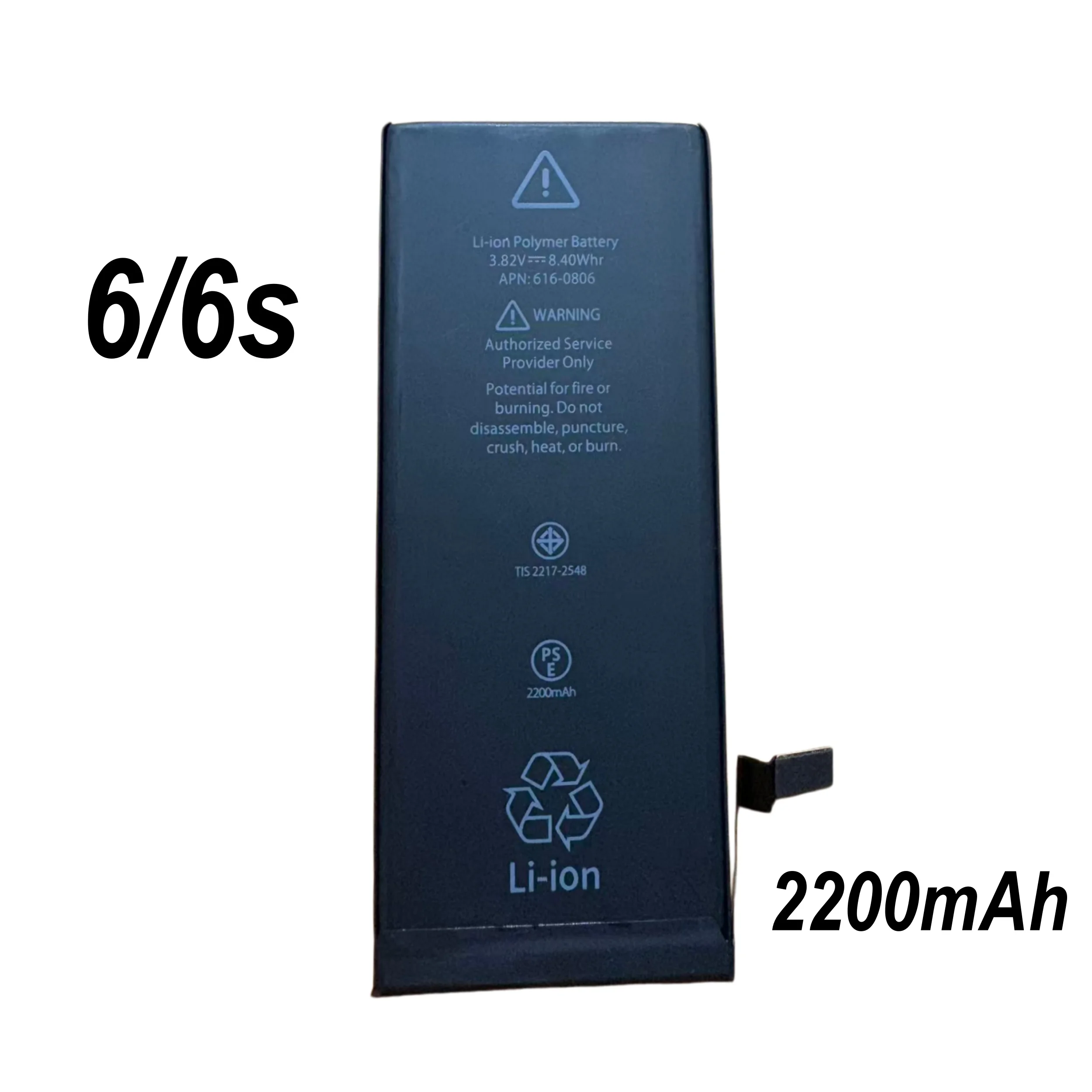 Batterie per cellulari nuove al 100% di alta qualità per iPhone 6/6s/6sp/6p/7/7p/8/8p/x/xs/xr/xsmax Spedizione rapida + Strumenti - Image 3