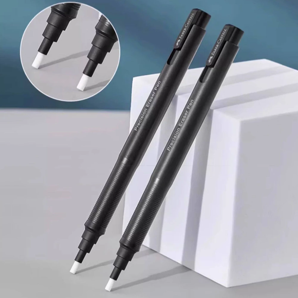 FABER-CASTELL 고광택 지우개 펜 스타일 초미세 스케치 드로잉 학생용 디테일 지우개 흔적을 남기지 않음 미술 용품
