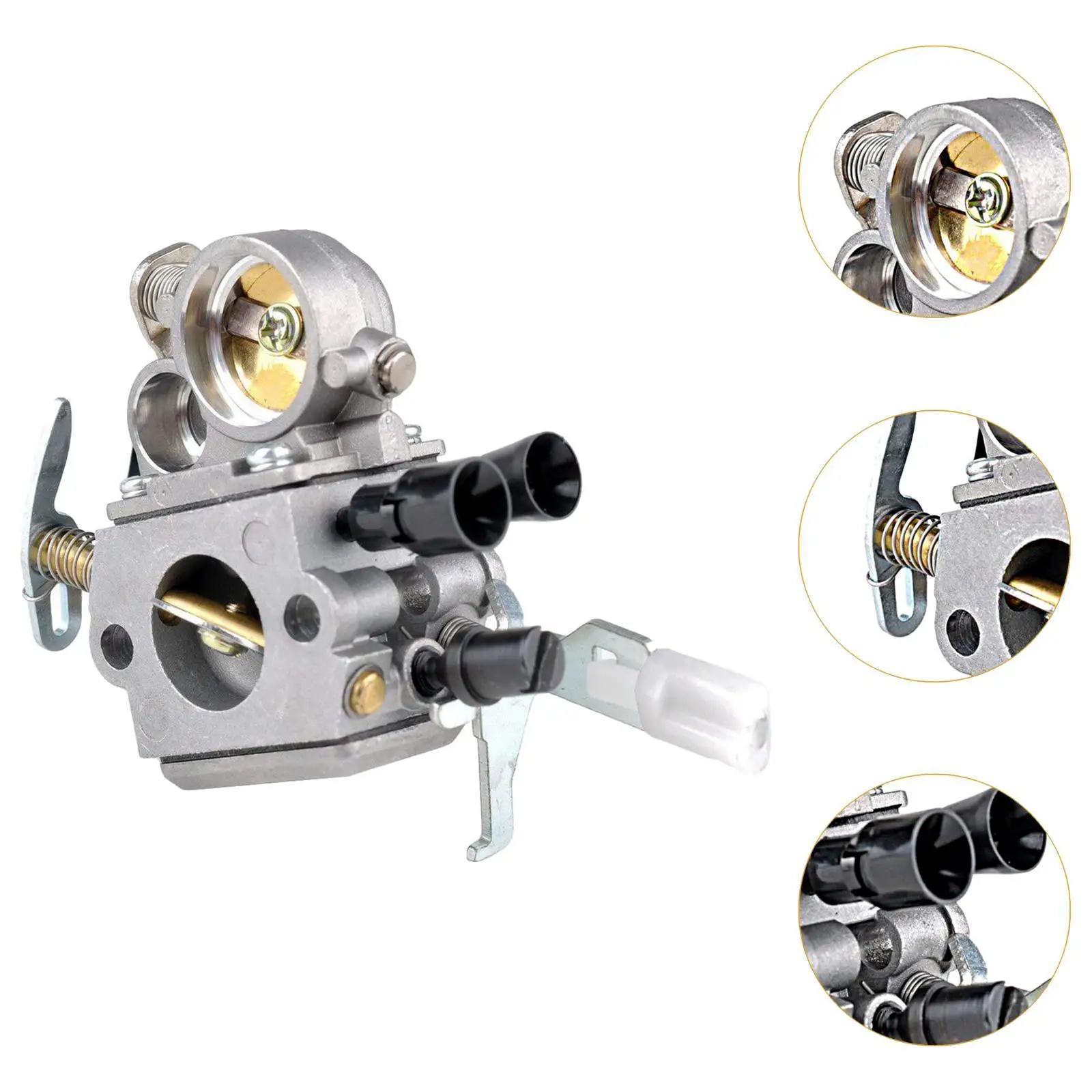 Chainsaw Accessory Carburetor Easy to Install Chainsaw Engine Components Repair Part for C1q-s123C C1q-s121C C1q-s119C MS181