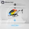 4DRC M5 Remote Control RC Helicopter with Gyro Altitude Hold Drone 3.5 Channel Aircraft Indoor Flying Kid Toy Gift for Boys Girl 5