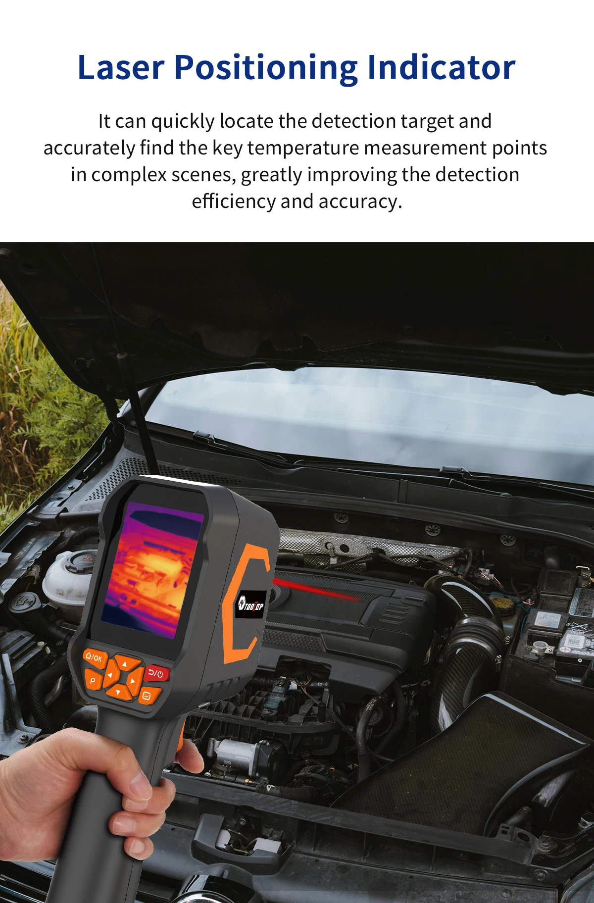 ET693B Super IR 300*225 Thermal Imaging Camera 120*90 Infrared Sensor -20~550℃ T