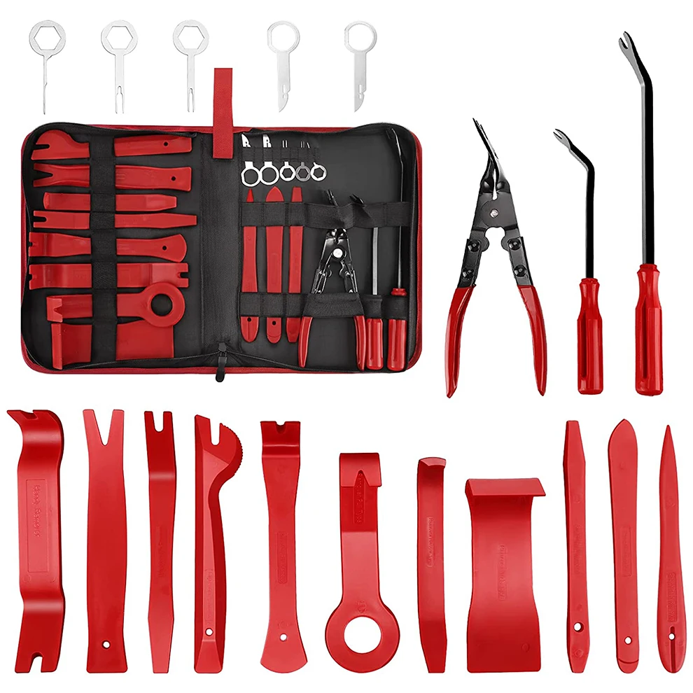 Car Trim Removal Tool Auto 41/11/5Pcs Trim Puller Tool Kit Pry Tools Set for Clip Pliers Fastener Remover Kit