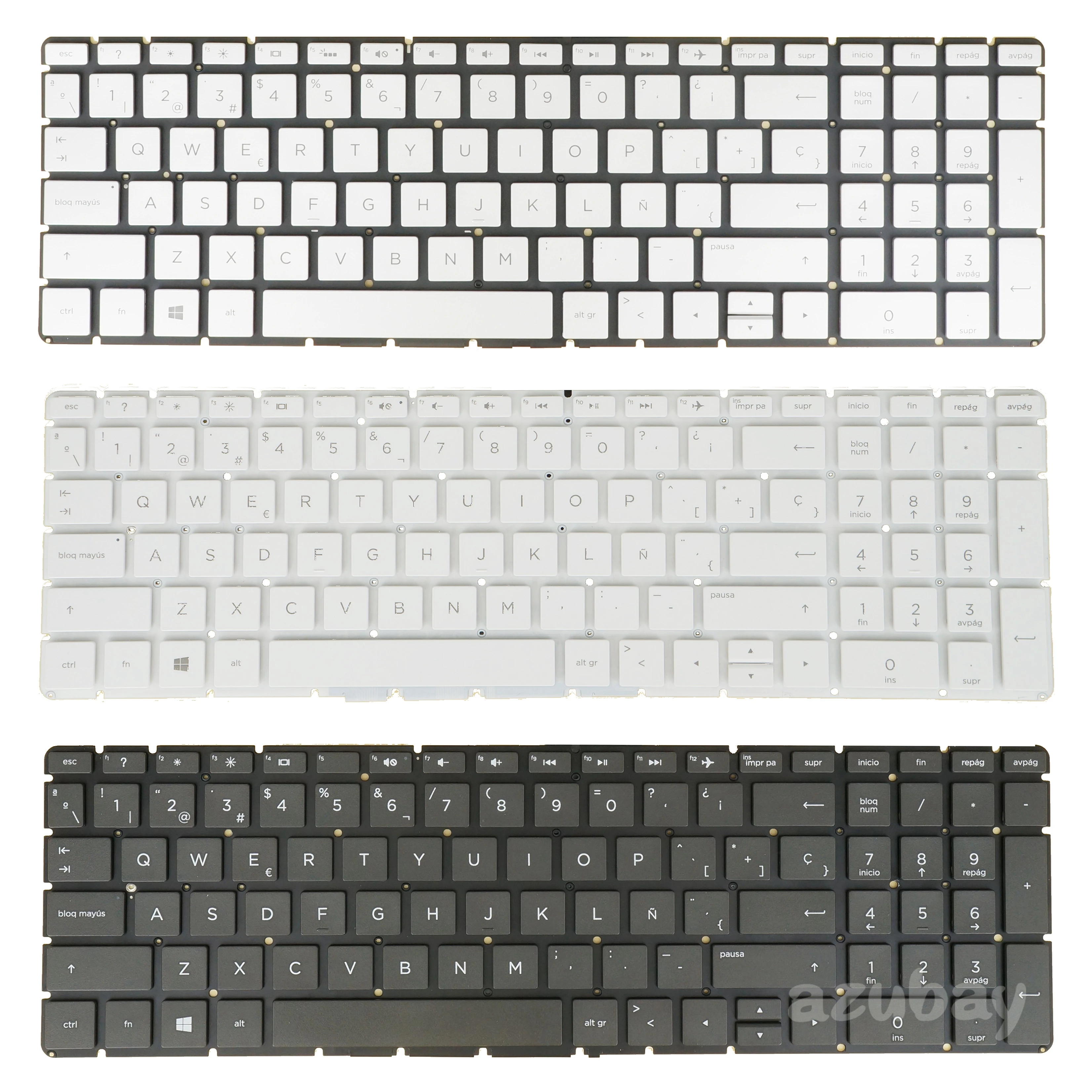 Teclado Espanhol para hp Envy 15-como 15-as004la 15-bp 15-bq 15-br 15-bs 15-bw 15-cc 15-cd 15-ck 15-ra 15-rb Backlit la