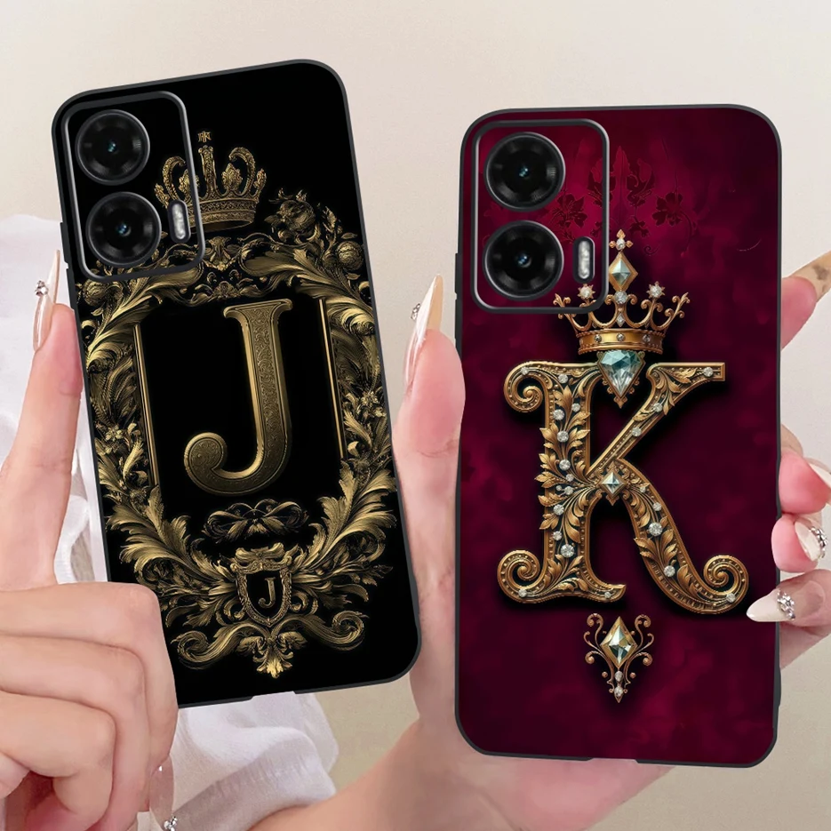 Cute Letters Soft TPU Phone Case