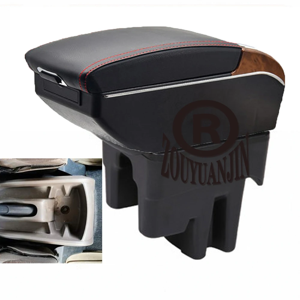 

For Toyota Avanza Armrest Box Elbow Rest Center Console Storage with Phone Charging USB Interface Cup Holder