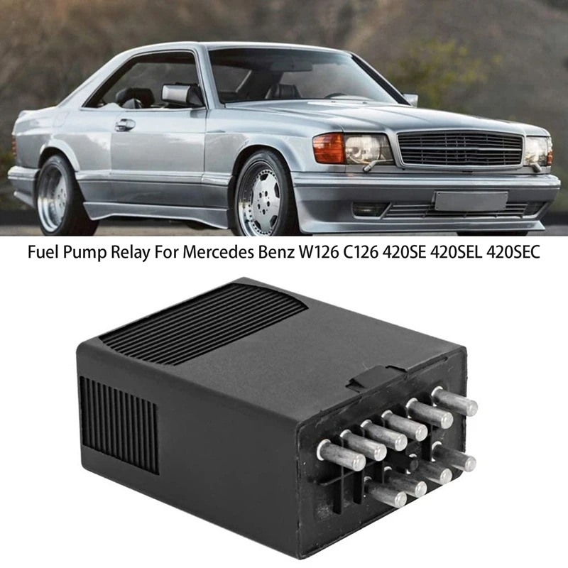 

Fuel Pump Relay For Mercedes Benz W126 C126 420SE 420SEL 420SEC Petrol Pump Relay A0035452505 0025451605 Replacement