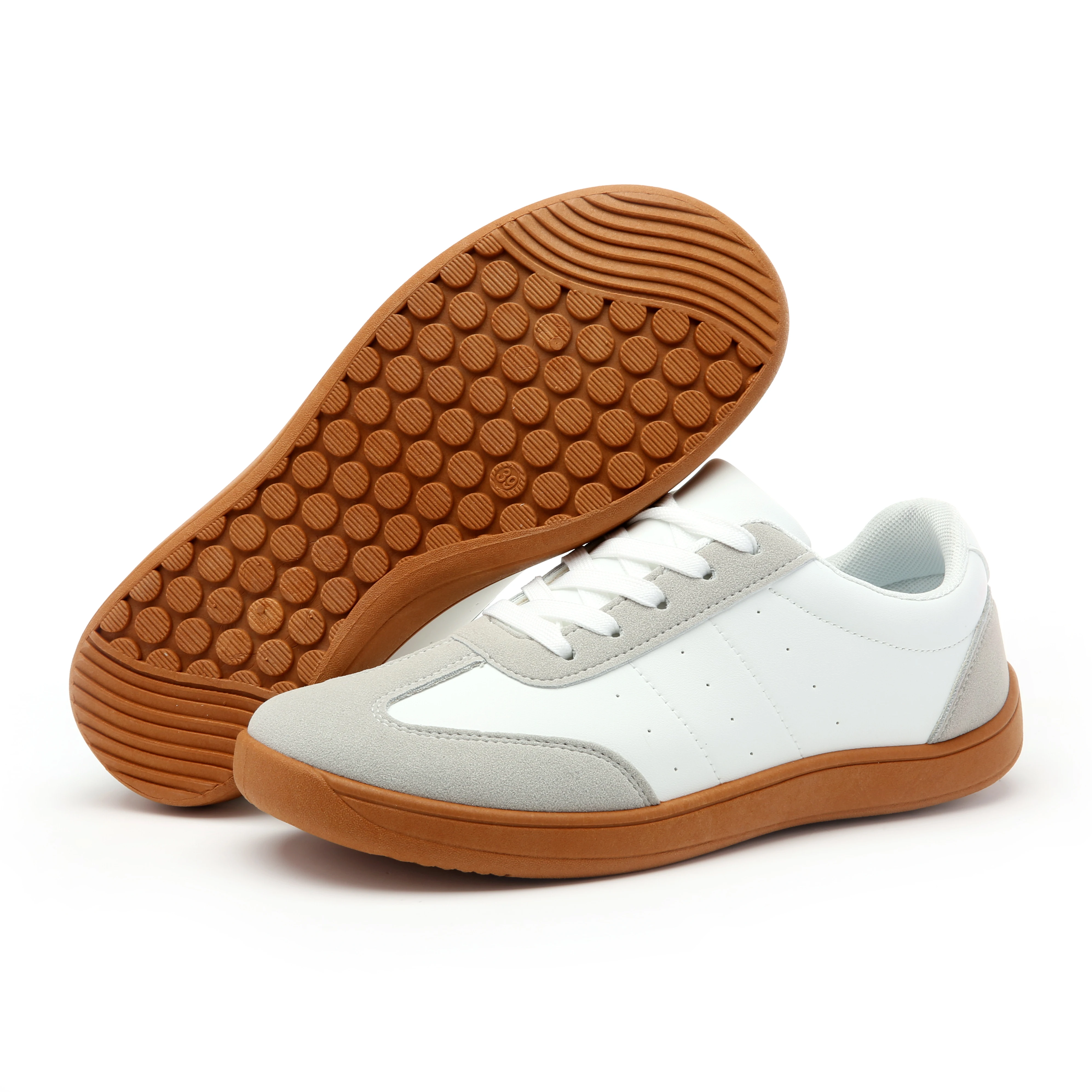 Women's Men's Classic German Army Trainer GAT Comfy Breathable Casual Walking Shoes Fashion Soft Lace-up Sneaker 2