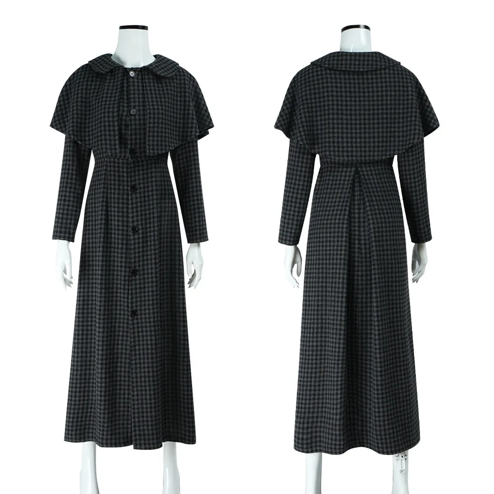 Wednesday: Wednesday Addams | Black Cosplay Costume 18 The Addams Family Wednesday Addams Cosplay Costume for Women (Unofficial)