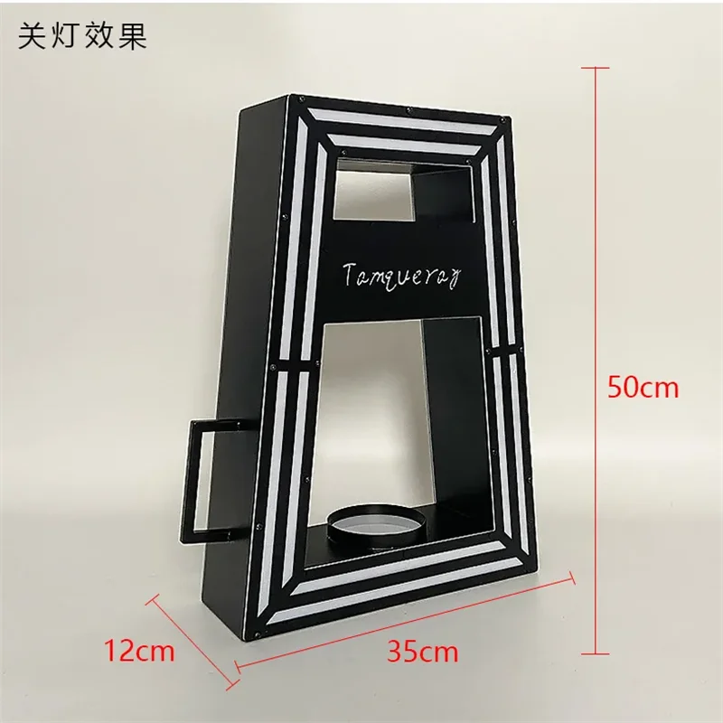 Luminous Crown Moet Champagne Bottle Presenter VIP Service Glorifier Display Neon Sign LED Bottle Carrier for Party Nightclub
