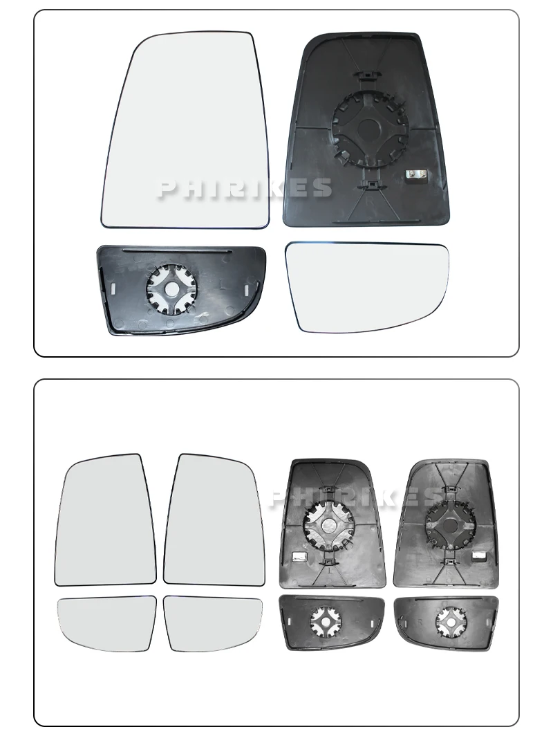 Für Ford Transit MK8 2014-2020 Auto-Seitenspiegelglas Rückspiegellinse Links Rechts 1855103/1855102 – Detail 6