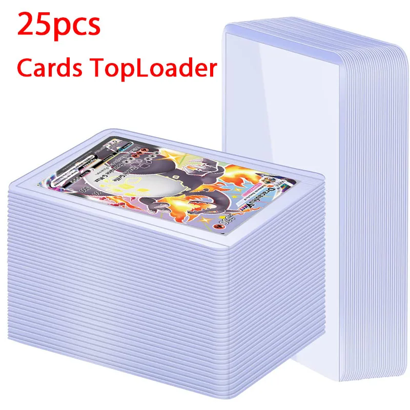 Hard Card Sleeves PVC Trading Card Holder Clear Protective Sleeves Holder  for Baseball Card, Sports Cards, Trading Card, Game Card 3 x 4 Inch (300