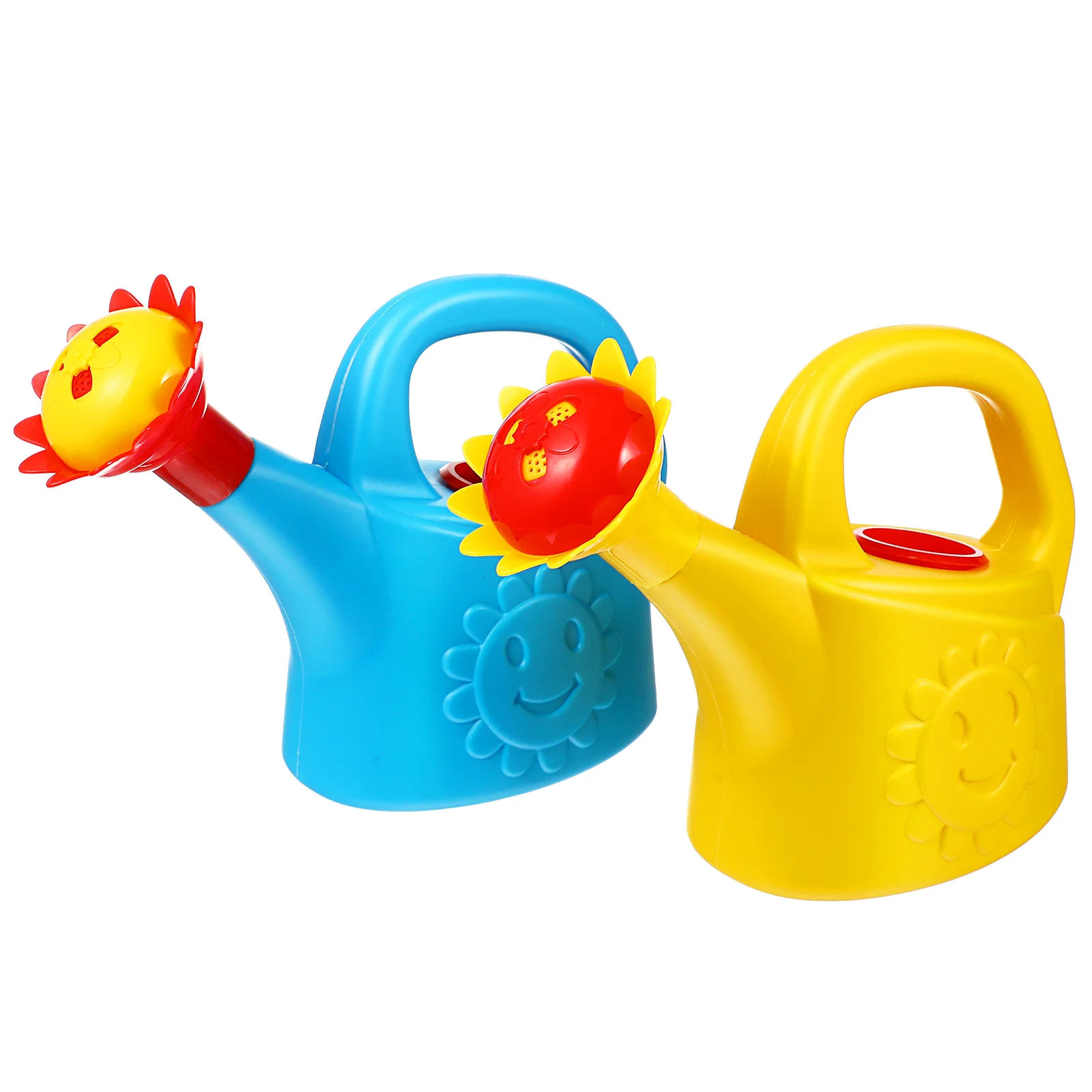 

2PCS Toys Early Educational Toys Chicken Watering Can Toys Interesting Children Watering Can Self Watering Pots Bath Toys ( )