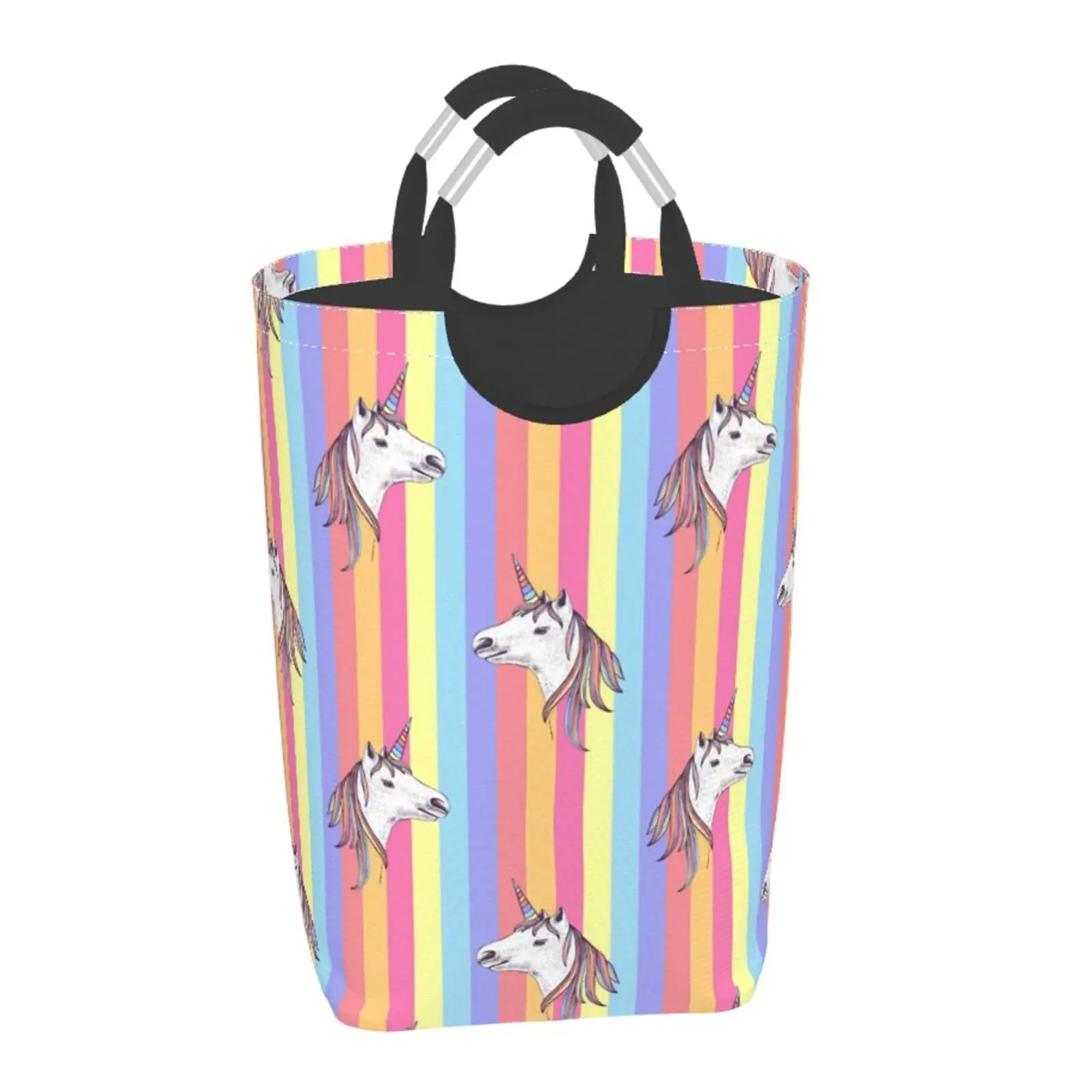 

Foldable Laundry Hamper Collapsible Baskets with Handles Large Bag Tall Dirty Clothes Hamper