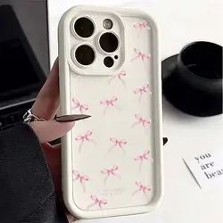 Love Heart 3D Pink Bow Phone Case for Redmi Turbo 4 5G (S17260)