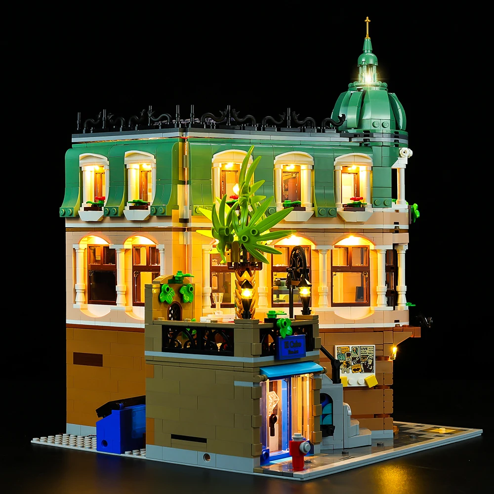 Led Light Kit For LEGO 10297 Boutique Hotel Collectible Building 