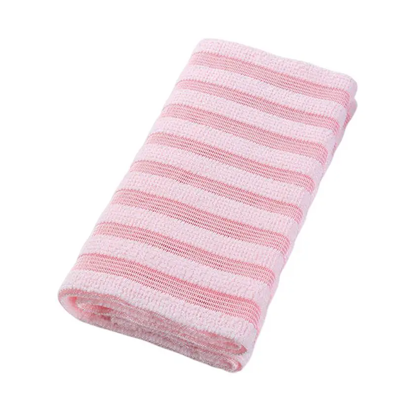 

Back Wash Exfoliate Washcloth Back Scrubber Towel Exfoliate Scrub Washcloth With For Good Flexibility Men Women Pull Strap