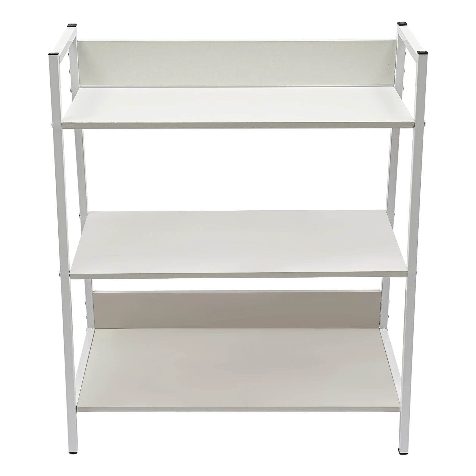 3-Tier Bookshelf holder Book Organizer Rack Freestanding Open Shelf Bookcase White/Black